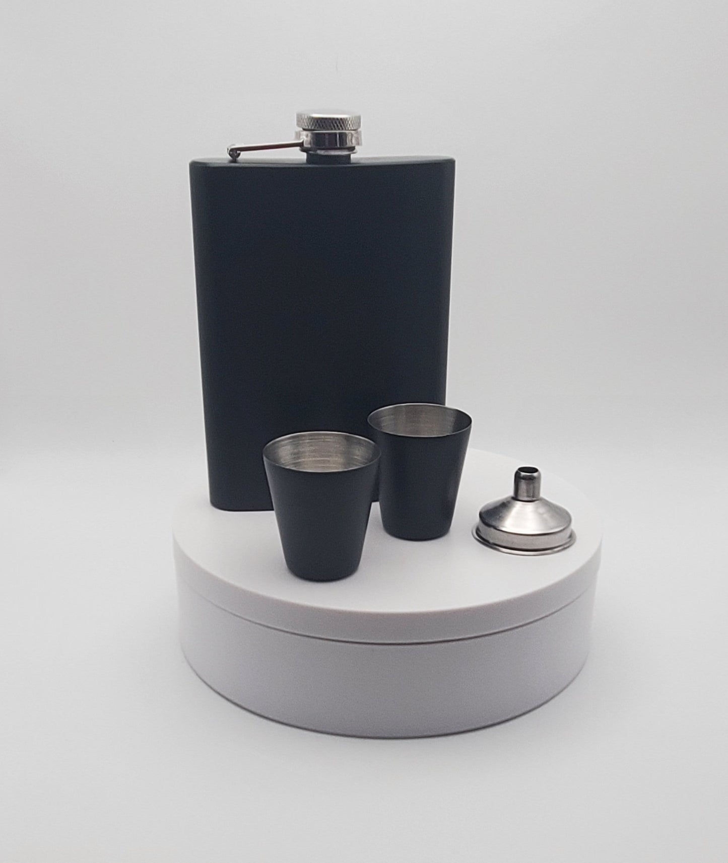 Flask Set - Wooden Box