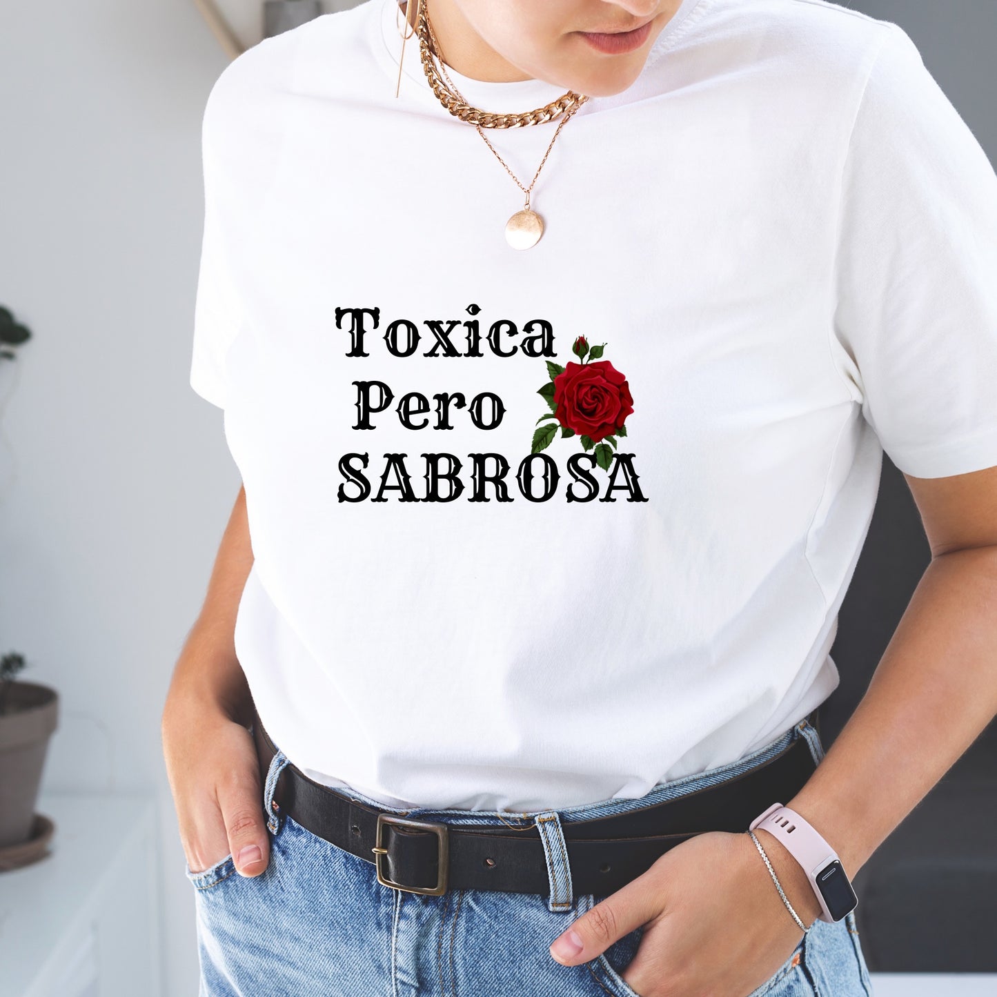 Toxica Pero Sabrosa Short Sleeve Tee